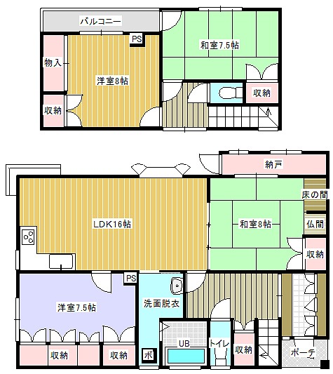 岡本様南町間取り